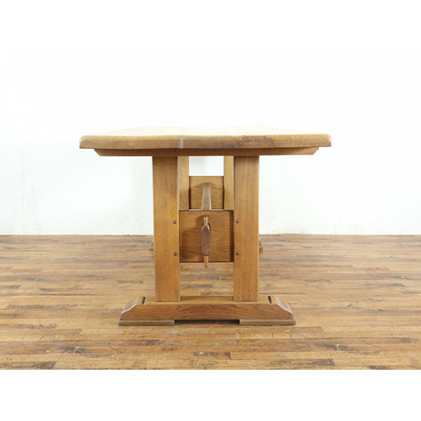 1930年頃 オーク材 オランダ アンティーク・ダイニングテーブル