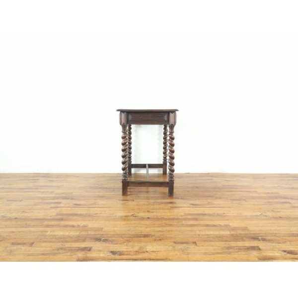 1920年頃 オーク材 フランス アンティーク・サイドテーブル