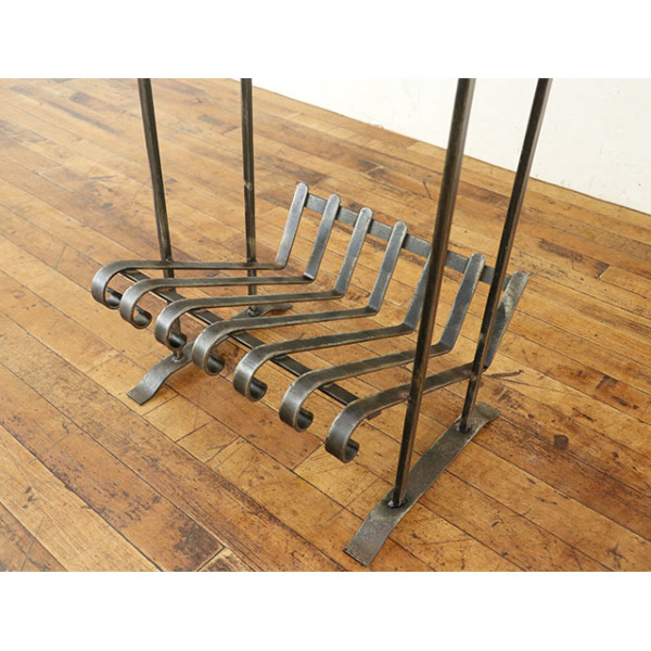 1950年頃 オーク材 オランダ アンティーク・マガジンラック