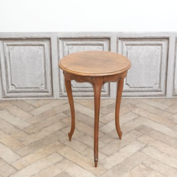 フランス製アンティーク　サイドテーブル 1930年頃 オーク材 フランス アンティーク・サイドテーブル