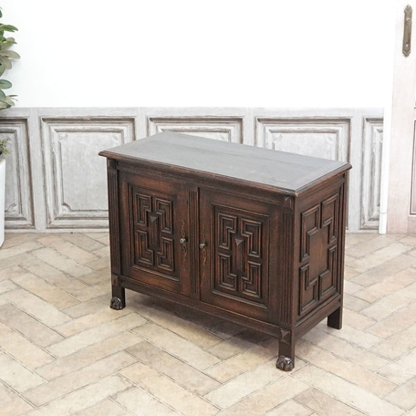 西洋アンティークキャビネット 1920年頃 オーク材 フランス アンティーク・キャビネット antique65450