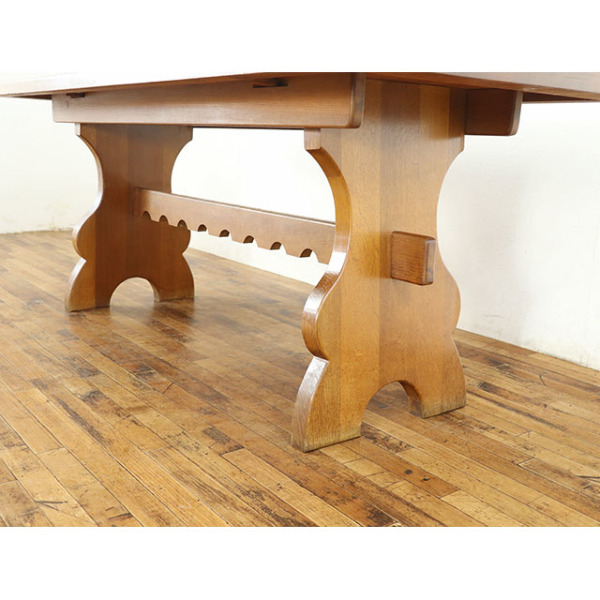 1940年頃 オーク材 オランダ アンティーク・ダイニングテーブル