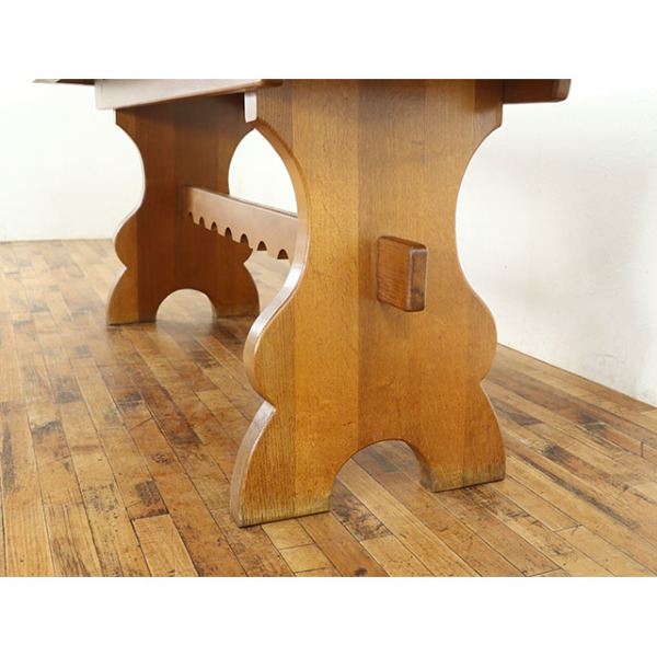 1940年頃 オーク材 オランダ アンティーク・ダイニングテーブル