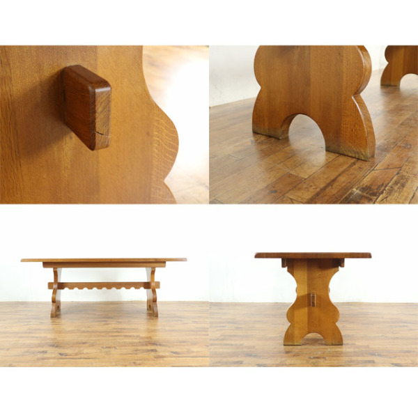 1940年頃 オーク材 オランダ アンティーク・ダイニングテーブル