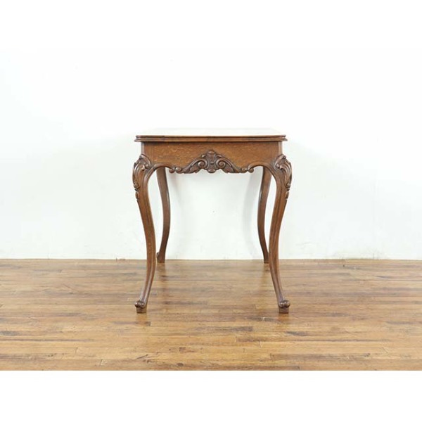 1920年頃 オーク材 フランス アンティーク・コーヒーテーブル