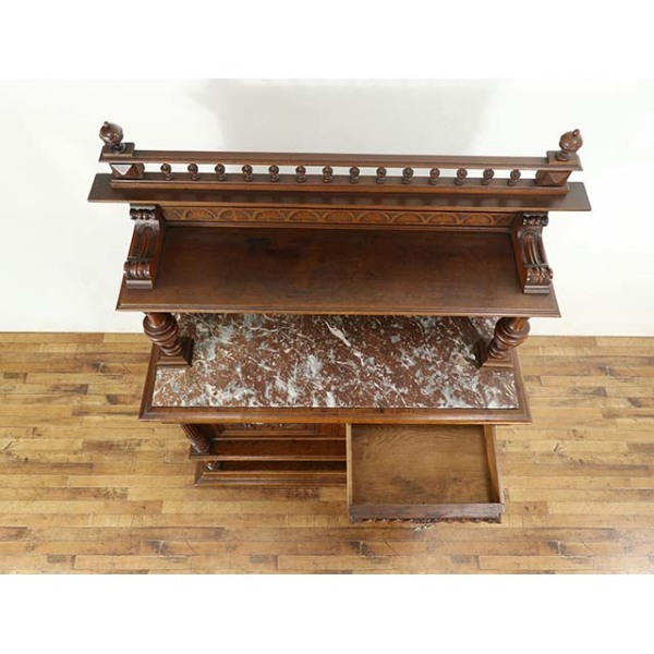 1880年頃 オーク材 フランス アンティーク・キャビネット antique65462