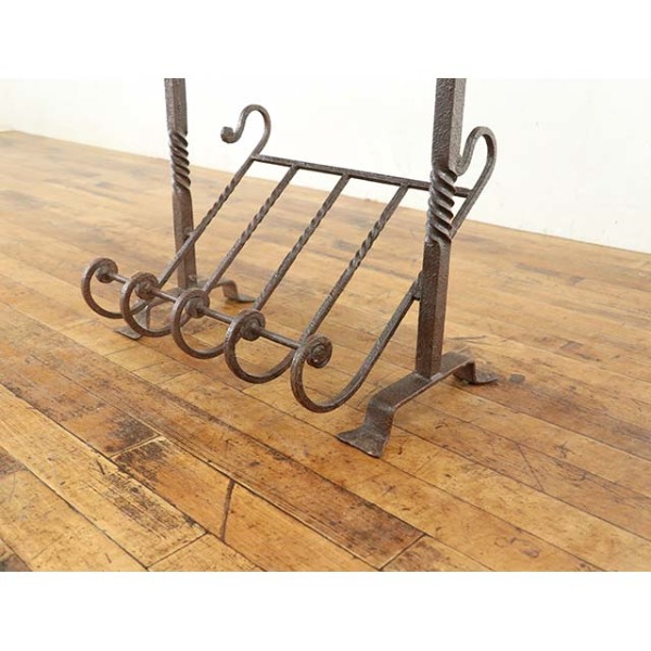 1950年頃 オーク材 オランダ アンティーク・マガジンラック