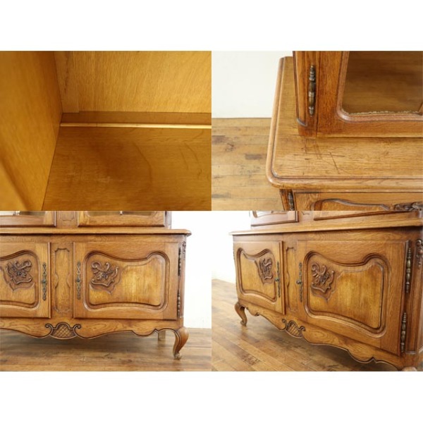 1930年頃 オーク材 フランス アンティーク・キャビネット antique65485