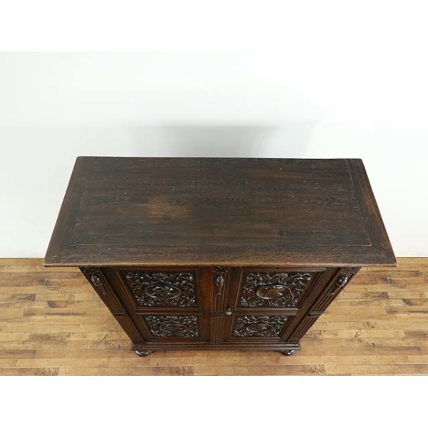 1900年頃 オーク材 フランス アンティーク・キャビネット antique65486