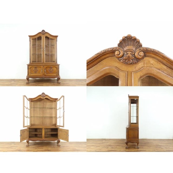 1930年頃 オーク材 フランス アンティーク・キャビネット antique65489