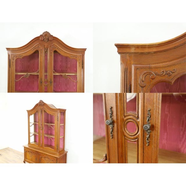 1930年頃 オーク材 フランス アンティーク・キャビネット antique65505
