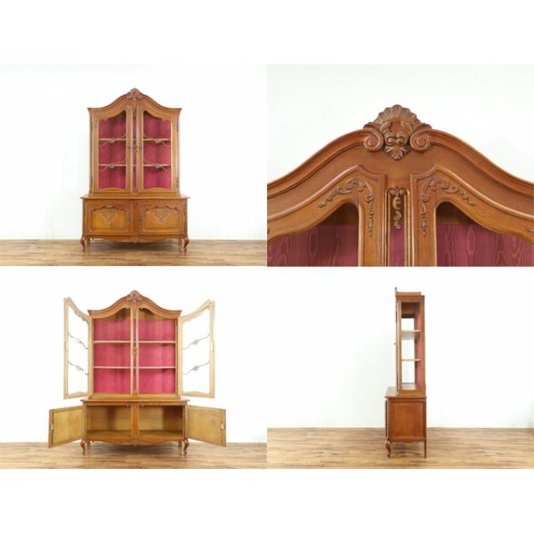 1930年頃 オーク材 フランス アンティーク・キャビネット antique65505