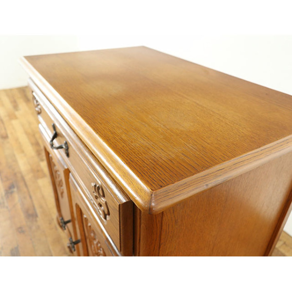1940年頃 オーク材 フランス アンティーク・キャビネット antique65509
