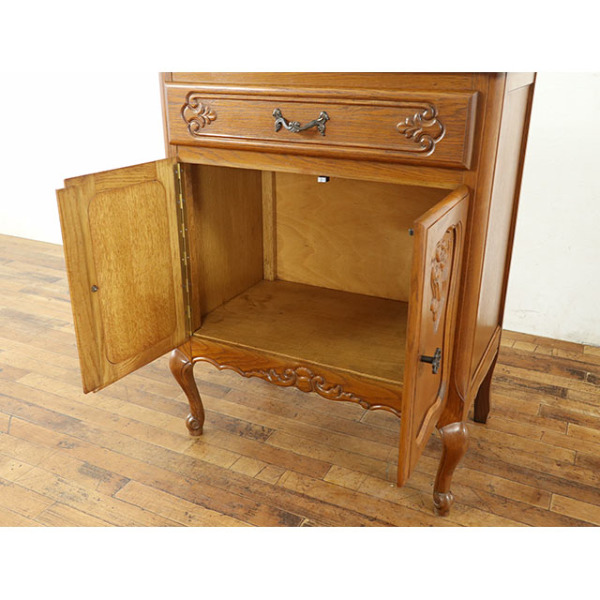 1940年頃 オーク材 フランス アンティーク・キャビネット antique65509
