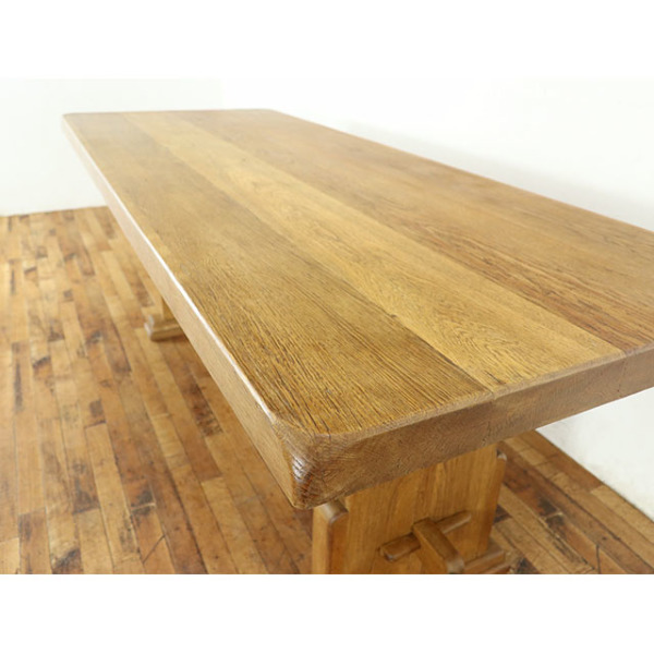 アンティーク　センターテーブル　オーク材テーブル　40万 cafe-table-800600.jpg?v=1776853434