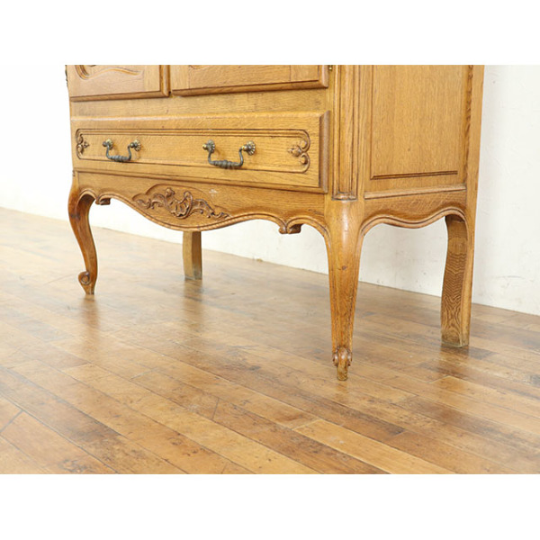 1930年頃 オーク材 フランス アンティーク・キャビネット antique65517