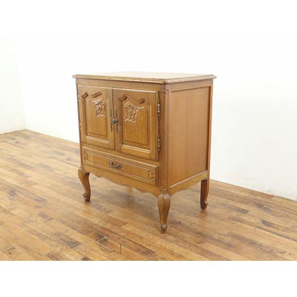 1940年頃 オーク材 フランス アンティーク・キャビネット antique65525