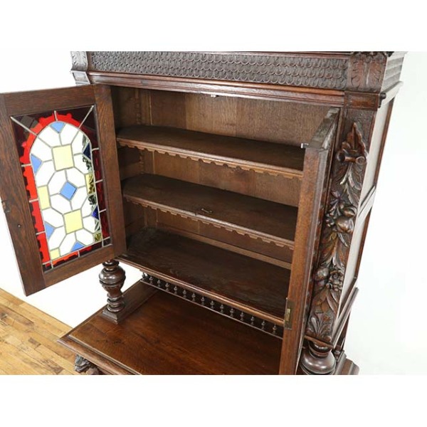 1900年頃 オーク材 フランス アンティーク・キャビネット antique65529