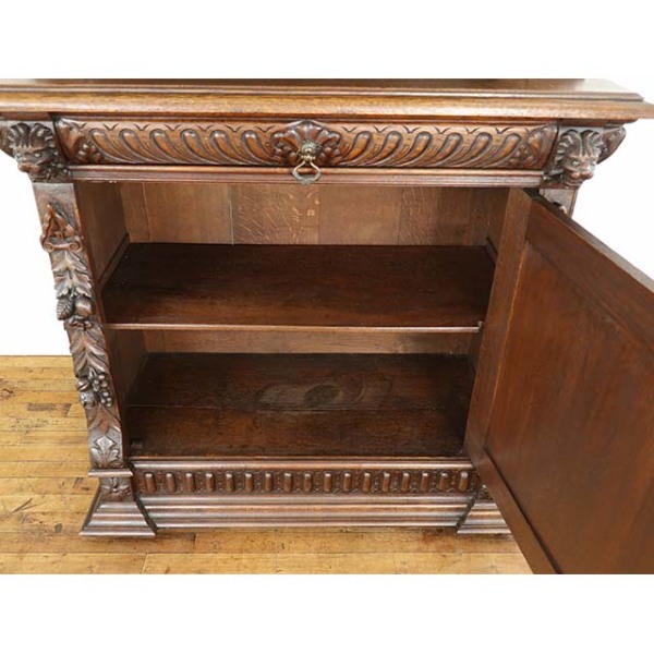 1900年頃 オーク材 フランス アンティーク・キャビネット antique65529