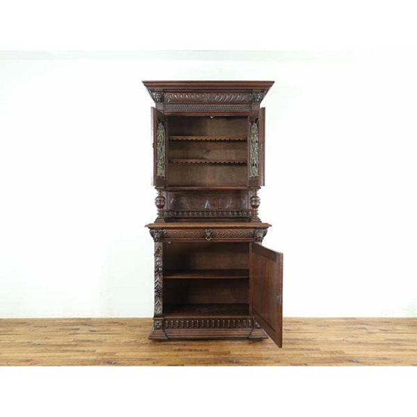 1900年頃 オーク材 フランス アンティーク・キャビネット antique65529