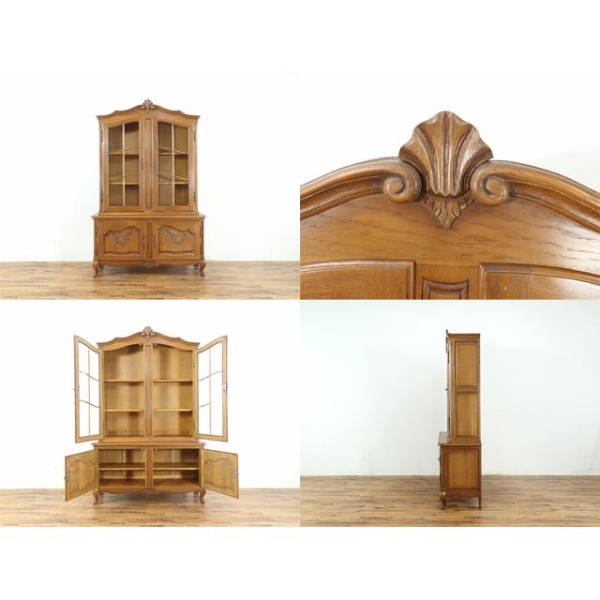 1930年頃 オーク材 フランス アンティーク・キャビネット antique65547
