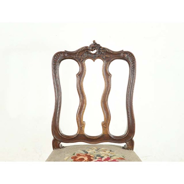 1910年頃 オーク材 フランス アンティーク・チェア antique65553b