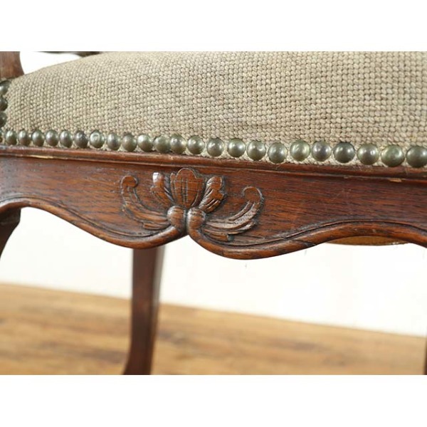1910年頃 オーク材 フランス アンティーク・チェア antique65553b