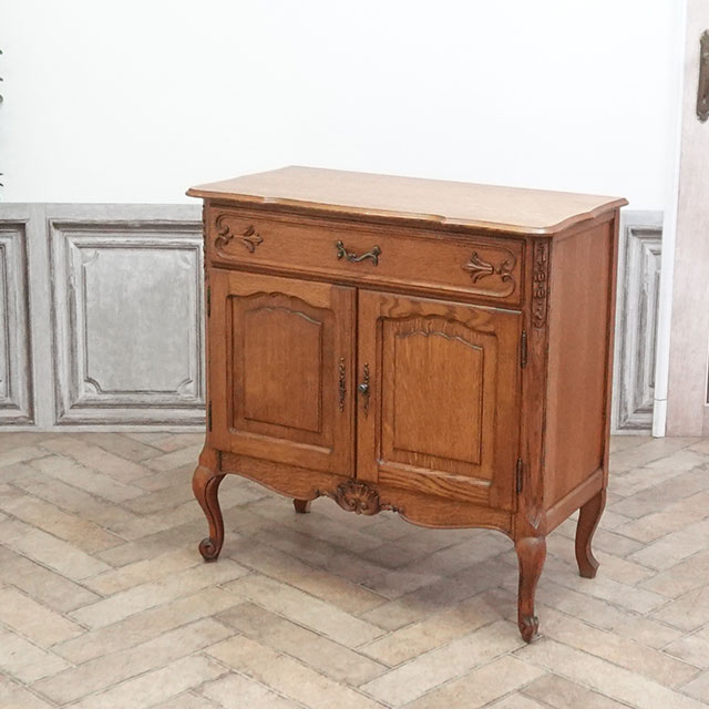 1930年頃 オーク材 フランス アンティーク・キャビネット antique65555