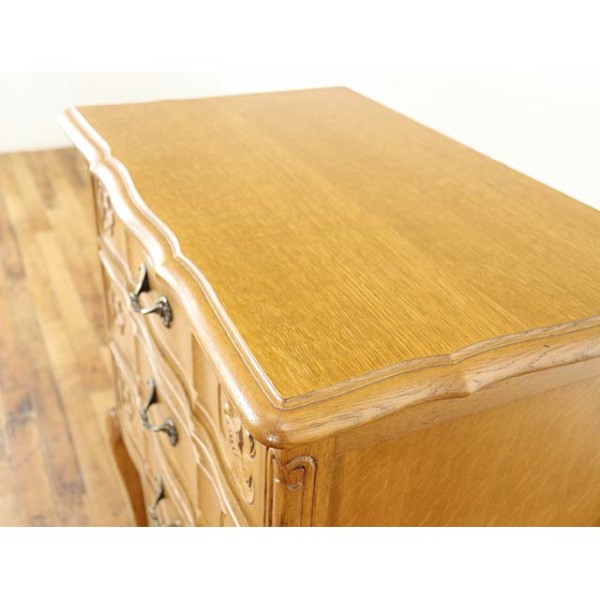 1940年頃 オーク材 フランス アンティーク・チェスト antique65561