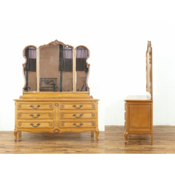 1930年頃 オーク材 フランス アンティーク・ドレッサー antique65576