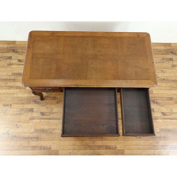 1920年頃 オーク材 フランス アンティーク・デスク antique65586b