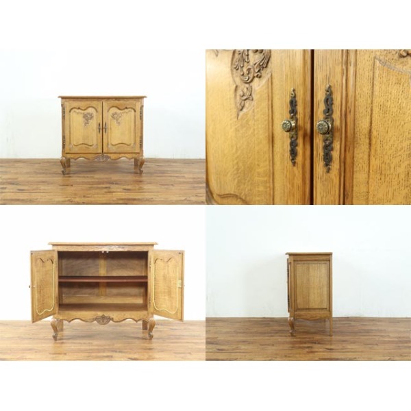 1930年頃 オーク材 フランス アンティーク・キャビネット antique65628