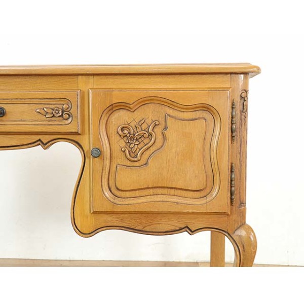 1930年頃 オーク材 フランス アンティーク・デスク antique65629