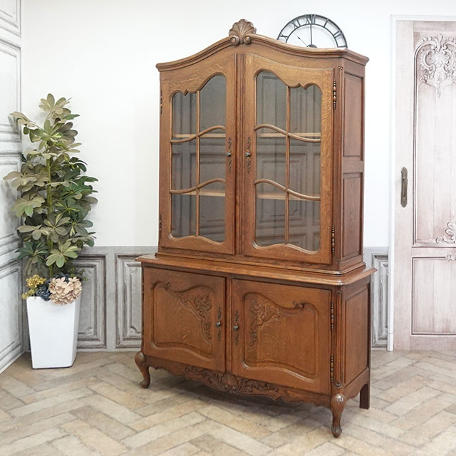 1930年頃 オーク材 フランス アンティーク・キャビネット antique65632