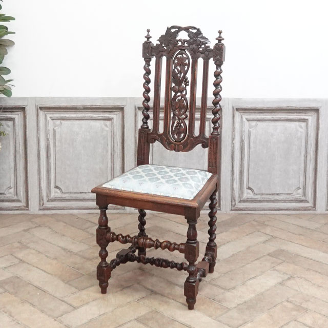 アンティークチェア 1900年頃 オーク材 フランス アンティーク・チェア antique65633e
