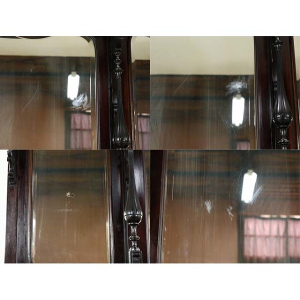 新品未使用 マホガニー アンティーク調 キャビネット 75cm 1880年頃 マホガニー材 イギリス アンティーク・キャビネット