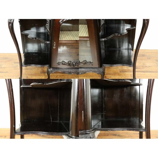 1880年頃 マホガニー材 イギリス アンティーク・キャビネット