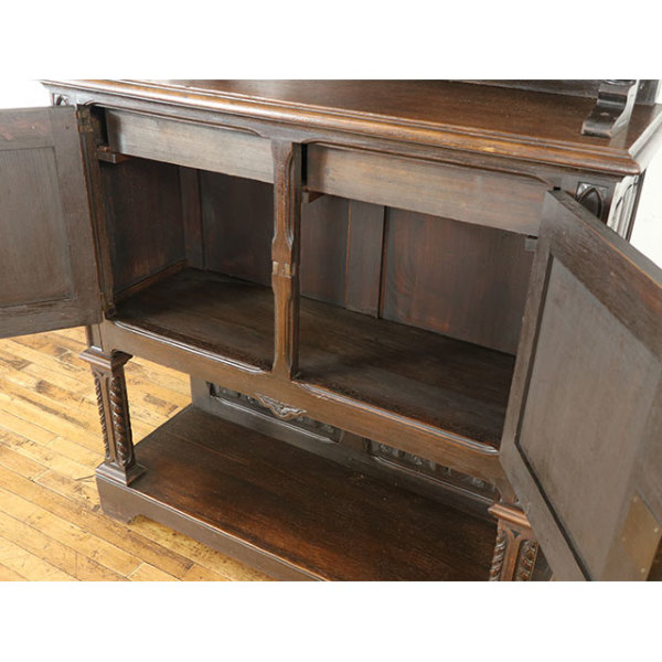 1880年頃 オーク材 フランス アンティーク・キャビネット antique70148