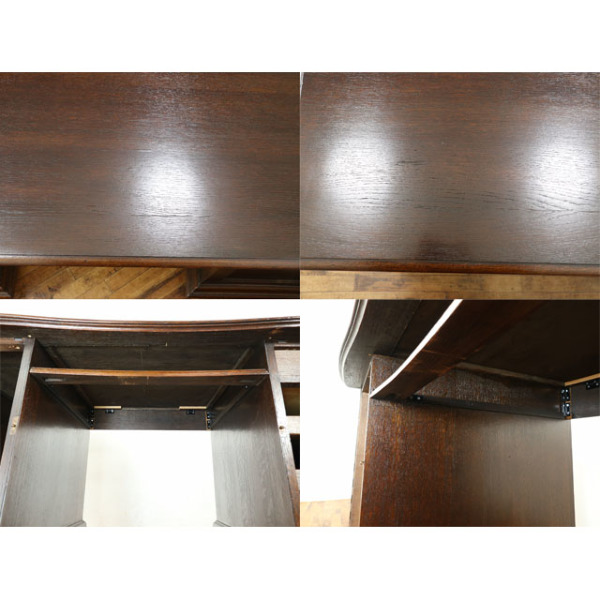 フランスアンティークの木製デスク 1910年頃 オーク材 フランス アンティーク・デスク antique70175