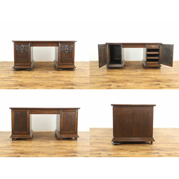 1910年頃 オーク材 フランス アンティーク・デスク antique70175 新着