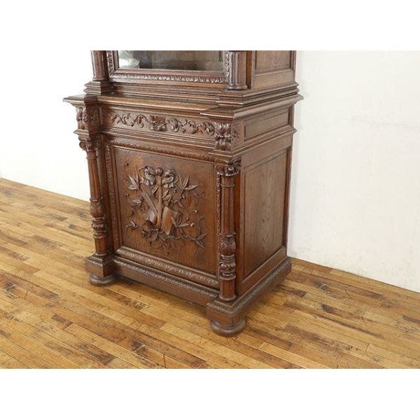 1880年頃 オーク材 フランス アンティーク・キャビネット antique70176