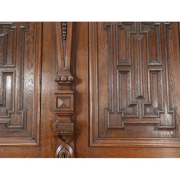 1880年頃 オーク材 フランス アンティーク・ワードローブ antique70177