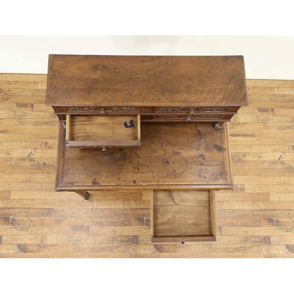 1920年頃 ビーチ材 フランス アンティーク・デスク antique70360