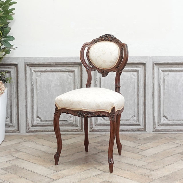 処分価格　フランスアンティークチェア 木製チェア フランスアンティーク ⑤ | OGISHIMA COFFEE Antiques