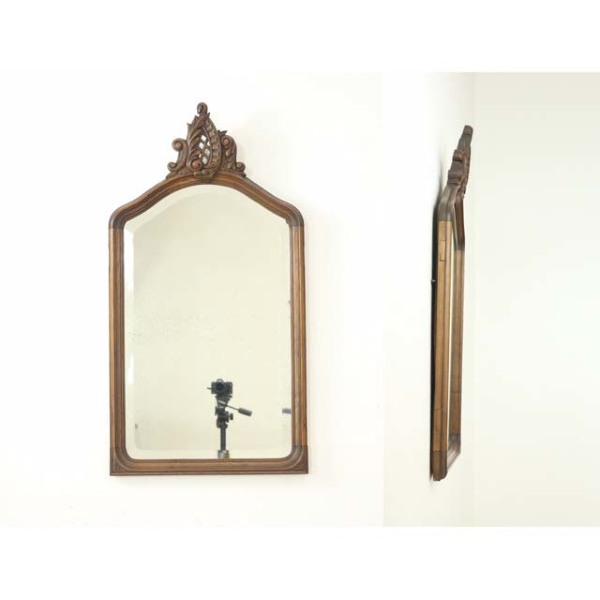 1920年頃 オーク材 フランス アンティーク・ミラー antique70468 新着