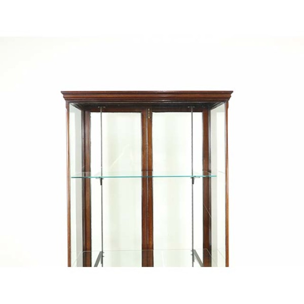 1920年頃 マホガニー材 イギリス アンティーク・ショーケース