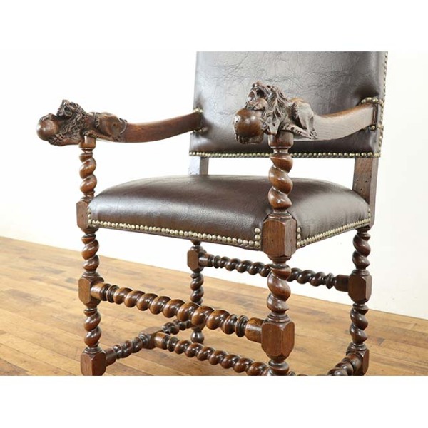 1920年頃 オーク材 フランス アンティーク・チェア antique70573 新着