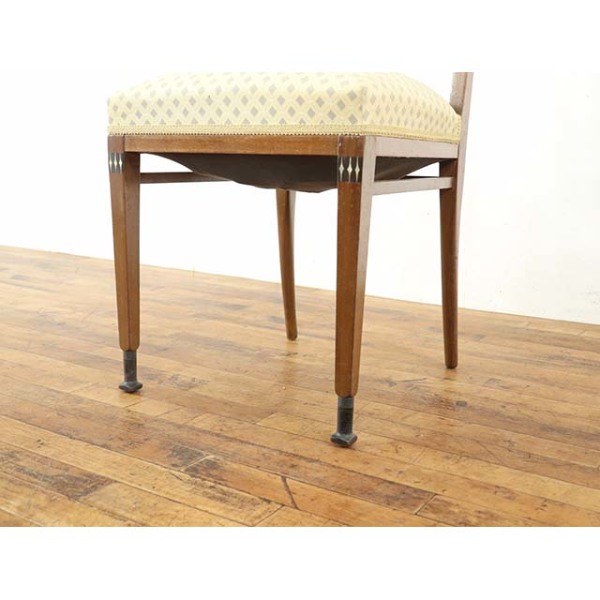 1930年頃 ウォールナット材 フランス アンティーク・チェア