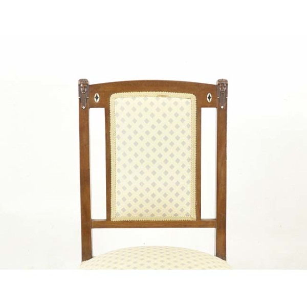 1930年頃 ウォールナット材 フランス アンティーク・チェア