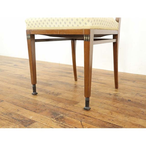 1930年頃 ウォールナット材 フランス アンティーク・チェア